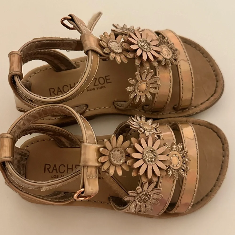 Rachel Zoe Kids Tan Sandals Toddler Girl Size 6